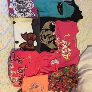 Girls shirts size 7-8